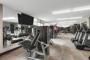 State-of-the-art gym and spin studio